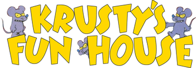 Fun House logo for NES